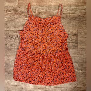 Sienna Sky Sleeveless Floral Blouse Size Small